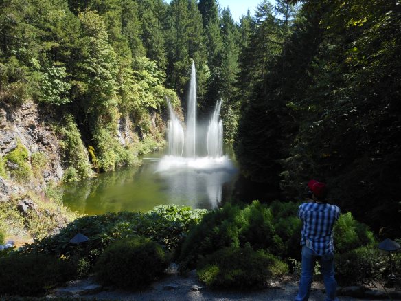 Butchart Gardens Fountain